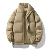 Abrigo de algodón con cuello alto, forro polar grueso para invierno, transfronterizo Ozon, cálido y resistente al frío, chaqueta acolchada de moda, prenda exterior de algodón de alta gama para hombre