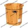 Cubeta de Cedro para Pies Cubeta de Madera para Piernas Hogar Cubeta Alta y Profunda Madera Maciza Madera Masaje Fumigación Cubeta para Baño de Pies Lavabo para Lavar Pies