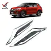 Adecuado para Perodua Ativa Faro Modificado Tiras Decorativas Brillantes Especiales Galvanizadas Parche de Ceja para Faro