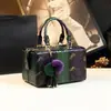 Bolso de Cadena para Mamá de Mediana Edad 2026 Nuevo Estilo Europeo y Americano Bolso Cuadrado Versátil Moda Bolso de Mano de Piel Genuina con Patrón de Serpiente