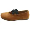 Sapatilhas Femininas Retro Bico Redondo com Tira Cruzada e Salto Baixo 2026 Novo Estilo Outono Sapatos Ballet Mary Jane para Combinar com Saias