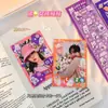 Pegatina de Tarjeta Goo Pegatina Láser Coreana Material para Diario de Mano Pegatina Linda Impermeable Pegatina DIY Pegatina Personalizada Decoración