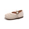 Novedad 2025 Zapatillas de Malla Transpirables para Dedos de los Pies para Mujer Verano Uso Exterior Zapatos Planos Franceses Perezosos de Cuero con Tacones Transpirables por la Tarde