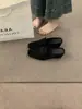 Opções Multicores Mocassins de Camurça com Calcanhar Aberto e Salto Anabela para Mulheres, Primavera/Verão 2026, Estilo Gentil e Elegante