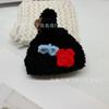 Chapéu de Veludo Coral para Boneca cerca de 8x8 Chapéu Capuz Fofo de Vegetal Animal Boneca DIY Feito à Mão Lã