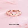 Anillo de Conejo para Mujer Diseño Nicho Moda Personalidad 2022 Nueva Moda Dedo Índice Regalo de Cumpleaños para Novia