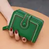 Tarjetero para Mujer, Exquisita y de Alta Gama Bolsa para Guardar Documentos, Piel Suave Genuina, Cartera y Tarjetero de Alta Gama Todo en Uno, Moderno, Ligero y a la Moda