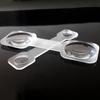 Fabricantes gran cantidad de binoculares de lente de tarjeta de papel DIY telescopio desechable de papel lente acrílica venta al por mayor
