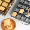 Ferramenta de placa de prensagem de açúcar molde de bolo de abacaxi feito à mão biscoito de confeitaria nevado nougat bolo de gelatina de pele de burro pinho de osmanthus