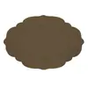 Mantel individual grande de silicona, mantel antideslizante retro europeo para mesa de comedor, posavasos casero con drenaje, mantel de aislamiento térmico, en stock