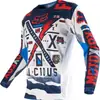 Ropa de Ciclismo Tld Tops para Hombre de Manga Larga Verano Ropa para Motocicleta Todoterreno Personalizada Camisa Todoterreno Transpirable Fabricante Fox22