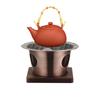 Parrilla para Barbacoa, Parrilla para Barbacoa Doméstica, Olla para Barbacoa, Sartén Parrilla Estilo Japonés, Estufa de Alcohol, Olla Seca de Acero Inoxidable, Parrilla Plegable, Portátil