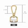 Accesorios para bolsa gancho de metal hebilla de metal gancho hebilla de bolsa engrosada hebilla de gancho abierto hebilla de mochila hebilla de bolsa de cuero