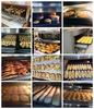 Horno de tres capas y seis placas, versión para computadora, horno de pan de repostería con temporizador, horno eléctrico de hogar abierto, horno de tres capas y nueve placas