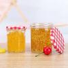 Garrafa de Vidro Simples e Inteligente para Geleia de Sogra Geleia de Morango Mel Transparente Sub-Garrafa Ninho de Pássaro Picles de Pimenta Garrafa de Caviar