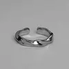 Anillo Infinito para Hombre Diseño de Nicho Ins Estilo Frío Abierto Personalidad Simple de Moda Hip Hop Anillo Único de Möbius
