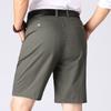 AliExpress Verão Nova Moda Masculina Moda Moda Solta plus size Calças Casuais Pai Calças Cor Sólida Praia Calças Shorts