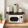 Prateleira de Armazenamento para Micro-ondas Estilo Ins Prateleira para Forno de Cozinha Bancada Multifuncional Doméstica Armazenamento de Panelas Panelas Panelas