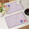 Mantel Bordado con Cuentas Decoración de Escritorio Resistente a Altas Temperaturas Almohadilla Aislante Térmico Anti quemaduras Estilo Ins Hecho a Mano Especial Antideslizante Dropshipping