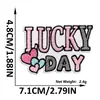 Nuevos Parches de Tela Bordados con Frases en Inglés Personalizadas con Adhesivo Termofusible, Parches Decorativos Lindos de Perro mm, Parches en Stock