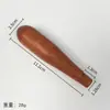 Olla de vitrocerámica olla con asa lateral mango de madera maciza olla de cobre olla para hacer té tetera Gong Dao Bei color retro mango de madera