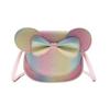 Bolso Bandolera Huo Po No Bow para Mujer, Bolso Redondo Pequeño Nuevo Fresco y Dulce, Bolso Casual para Teléfono Móvil