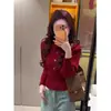 Suéter básico de malha trançada de manga comprida estilo coreano para mulheres, outono e inverno, acinturado, modelador, único, bonito e quente, para usar por baixo