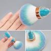 Cepillo de Polvo para Uñas Modelo Nuevo Transfronterizo con Forma de Reloj de Arena Cerdas Suaves Cabeza Grande Cepillo Limpiador Polvo Herramienta de Belleza Exclusivamente para Ventas Transfronterizas