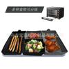 Divisor de Molde para Hornear de Silicona Bandeja de Cuatro Piezas Cocina Rectangular Particionado Molde para Hornear Pan Molde para Comida Pastel