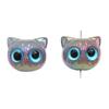 Cuentas acrílicas de animales de dibujos animados, gato, león pequeño, cuentas con agujero recto, accesorios de cuentas DIY hechos a mano para niños, venta caliente transfronteriza