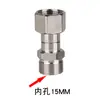 Melhor Venda da Amazon Aço Inoxidável Fio Interno e Externo Npt3/8 Junta Rotativa de 360 Graus Acessórios para Pistola de Água de Máquina de Lavagem de Carros de Alta Pressão