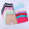 Shorts de Algodón Puro hasta la Rodilla para Niñas Transfronterizas, Leggings de Seguridad Finos de Verano Anti-Exposición para Niñitas