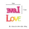 Tema de San Valentín amor oso de dibujos animados amor caja de regalo molde de silicona molde para decoración de pasteles DIY