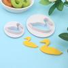 Ferramentas para Decoração de Bolo de Simulação de Panificação DIY Conjunto de Moldes para Biscoito Cisne Forma para Massas Doce Fofo
