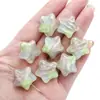 Resina Goteo de Aceite Estrella de Cinco Puntas Cuentas Sueltas Hecho a Mano DIY Pulsera Cuentas Cadena de Teléfono Collar Colgante de Bolso Materiales Accesorios Venta al por Mayor