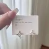 Pendientes de Estrella Simples de Lujo Ligero para Mujer Temperamento para Viajes al Trabajo Pendientes de Temperamento para Viajes al Trabajo Versátiles Sensación de Alta Gama Circonita Pequeños Accesorios