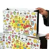 Nueva Bolsa de Regalo Estilo Ins de Cachorro de Dibujos Animados Alto Valor Estético Feliz Cumpleaños Año Nuevo Bolso de Mano Almacenamiento de Cartón Engrosado