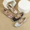 Zapatos Planos de Mujer con Punta Cuadrada 2026 Nuevo Verano Nuevo Estilo Chino Zapatos Mary Jane Zapatos de Abuela Venta al por Mayor Transfronteriza
