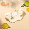 Baberos para Bebé, Toallas de Gasa Impermeables para Saliva, Baberos de Algodón Puro, Baberos Antivómito para Recién Nacidos, Baberos con Forma de Pétalo, Venta al por Mayor