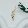 Pingente Transfronteiriço Quente Zodíaco Cobra Simples Sem Desbotar Pingente Feminino Nicho Senso de Design Tendência da Moda Novos Acessórios
