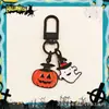 Colgante Llavero Halloween Transfronterizo Calavera Calabaza Dibujo Animado Fantasma Metal Colgante Bolsa Regalo de Año Nuevo