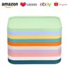 Amazon Trigo PP Bandeja Rectangular Plato para Frutas Plato de Cena de Plástico Comercial Hotel Restaurante Aspecto Elegante Estilo Escandinavo