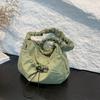 Bolso de Lona de Nylon Verano 2024 Nueva Moda Corea del Sur Bolso Tote Casual Combinable Bolso Bandolera Cruzado al Hombro Bolso Silla de Montar