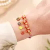 Pulseras de Hilo de Colores del Festival del Bote del Dragón, Pulseras Tejidas a Mano de Zongzi, Regalos para Compañeros de Clase y Amigos, Pulseras de Nuevo Estilo Chino al por Mayor