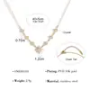 Colar Europeu e Americano Transfronteiriço Estrela de Oito Pontas Cheia de Diamantes, Corrente de Clavícula Longa em Y de Luxo Leve, Joia de Pescoço Elegante para Uso em Camadas Atacado