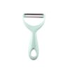 Cuchillo Pelador de Acero Inoxidable Pelador de Patatas Doméstico Pelador de Manzanas Melón Cuchillo Pelador Multifuncional para Frutas de Cocina