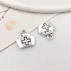 Cor Prata Xizang Pulseira DIY Colar Equipamento Médico Touca de Enfermeira Estetoscópio Liga de Zinco Acessórios Decorativos Pingente