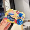Llavero Creativo de Consola de Videojuegos de Carreras de Coches con Temática de Comida, Lindo Juego de Desafío, Accesorio Colgante para Mochila de Estudiante, Portátil