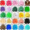 Set de Globos de Látex Gruesos Mate de Color Sólido de 12 Pulgadas para Decoración de Fiesta de Cumpleaños y Boda Globos Redondos Mate Venta al por Mayor