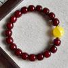 [Nuevo] Pulsera de Bodhi Rojo Jinse de un Círculo Boutique Alta Densidad Alto Aceite Pulsera de Placa para Hombres y Mujeres Juguete para Jugar Venta al por Mayor